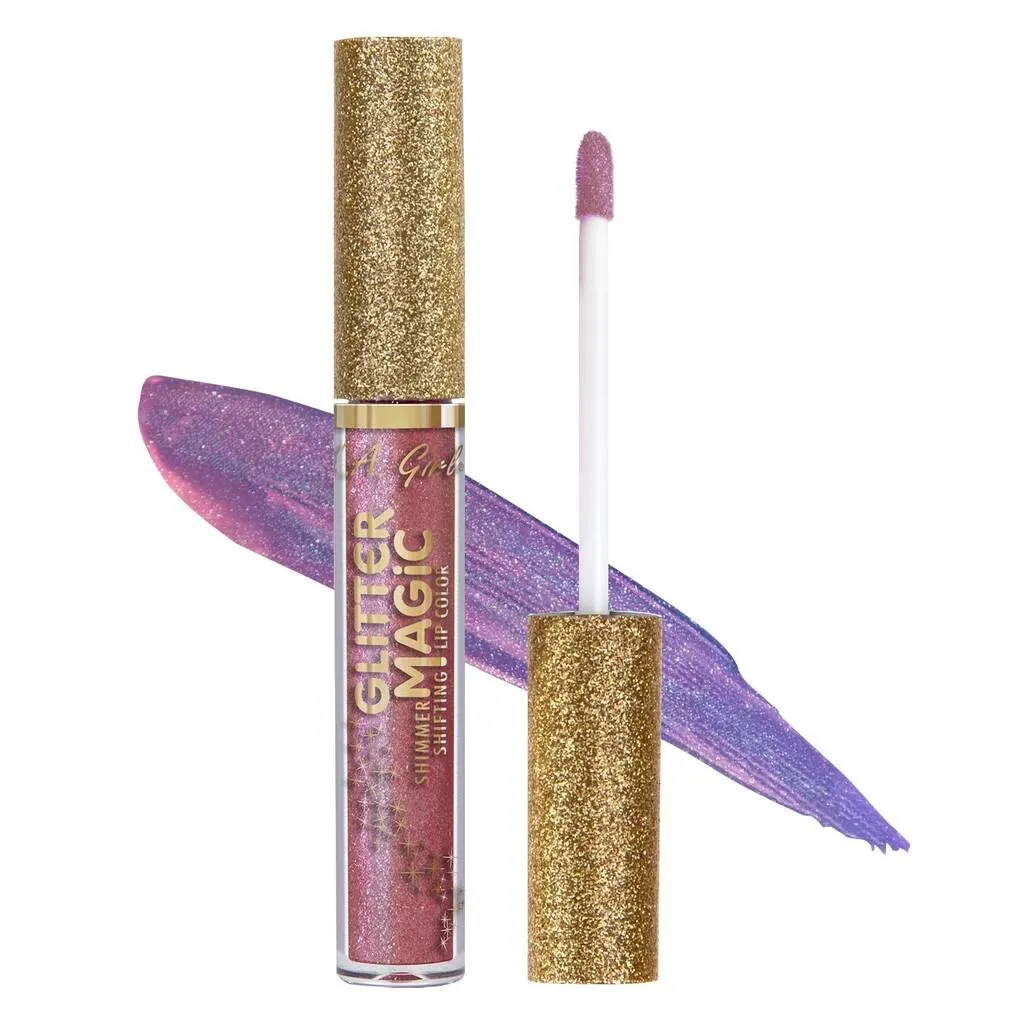 L.A. GIRL - Glitter Magic Shimmer Shifting Lip Color Ice Queen - 0.1 fl. oz. (3 ml)