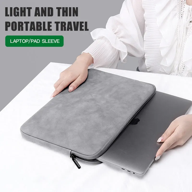 Laptop Sleeve Case 13 14 15.4 15.6 Inch For HP DELL Notebook bag Carrying Bag Macbook Air Pro 13.3 Shockproof Case for Men Women