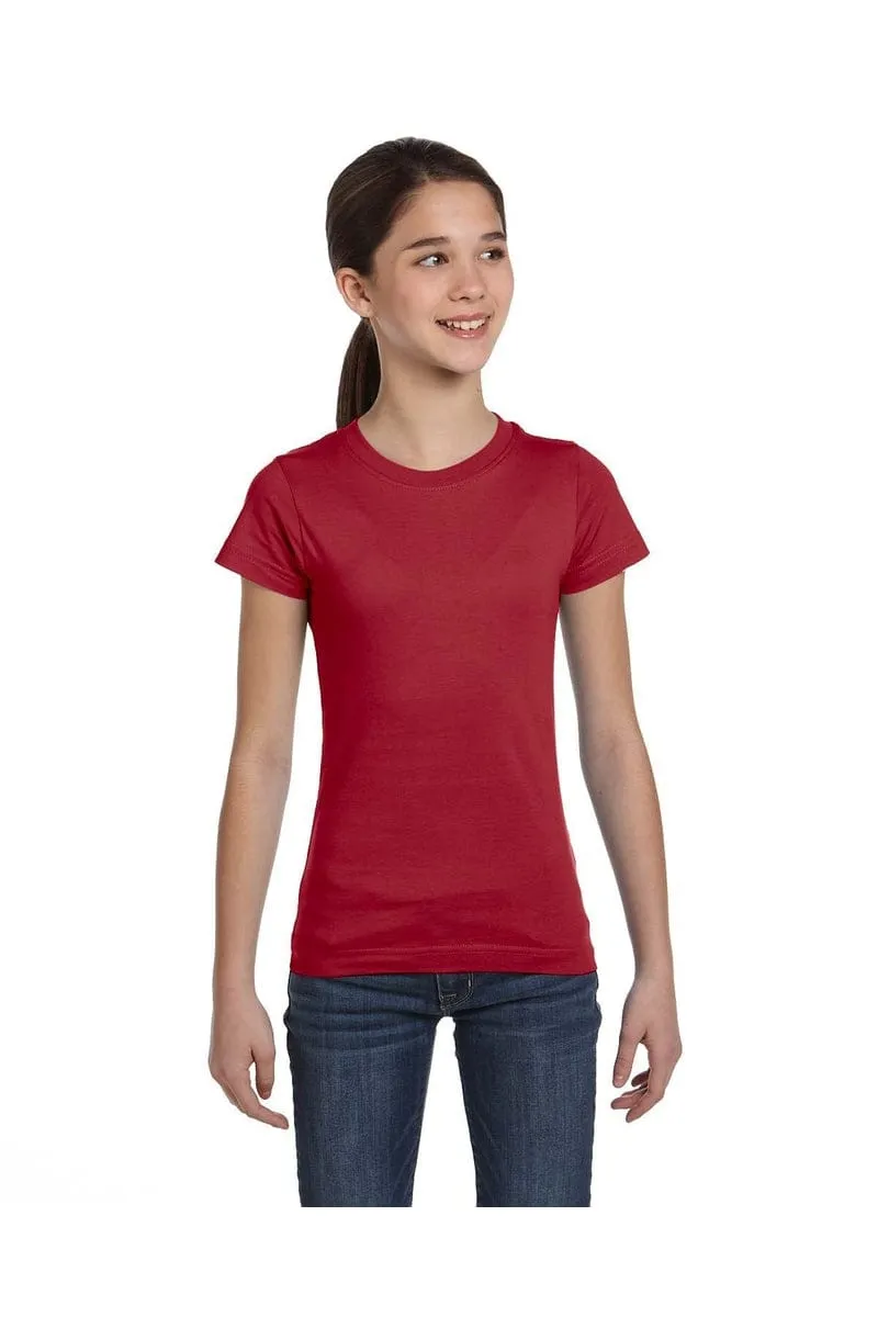 LAT 2616: Girls' Fine Jersey T-Shirt