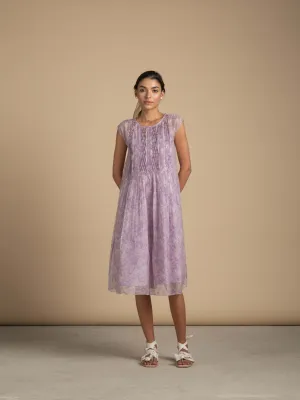 Lavender Lane Smock Dress