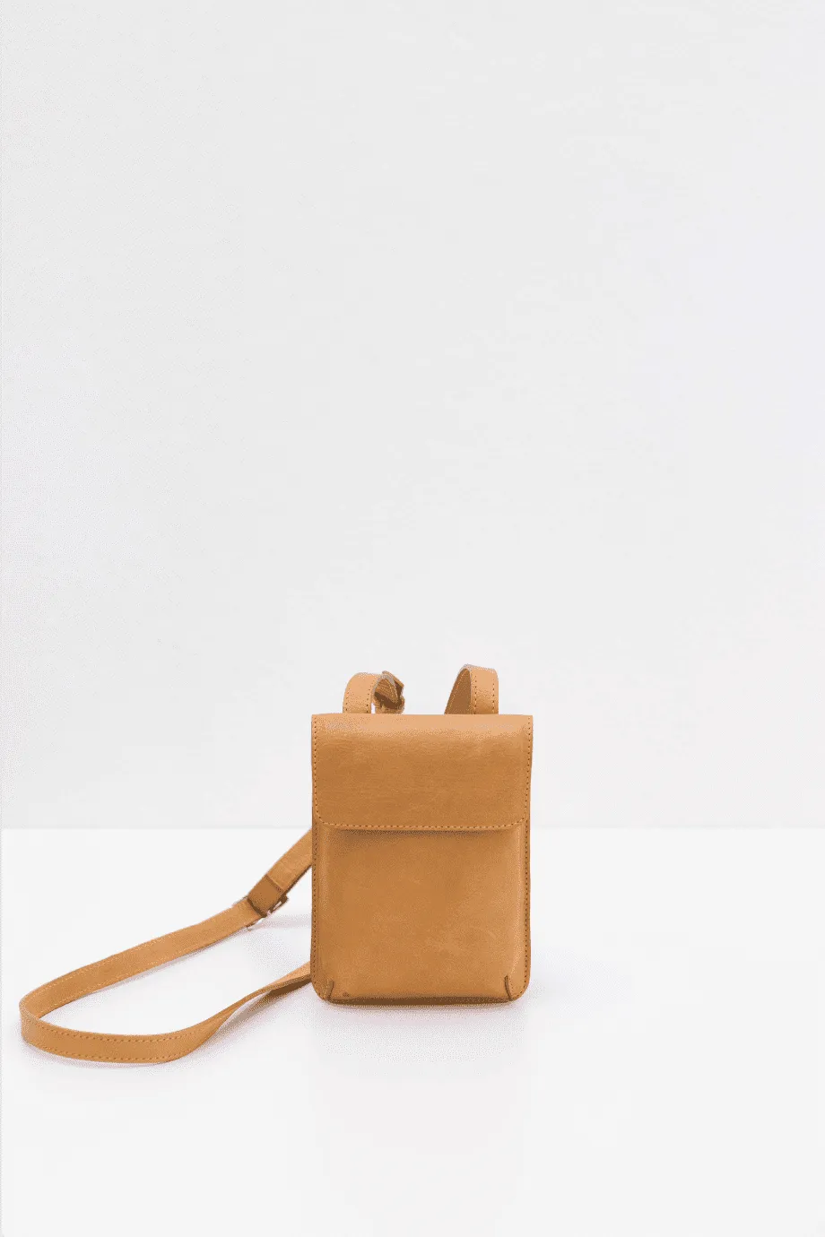 Leather crossbody bag - Rioja