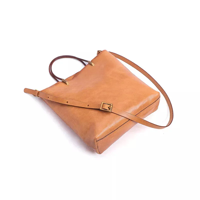 Leather Mini Crossbody Tote