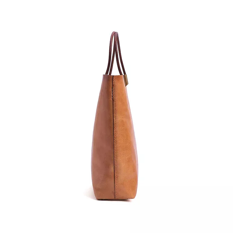 Leather Mini Crossbody Tote