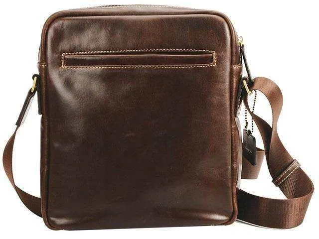 Lucca Genuine Leather Messenger Bag