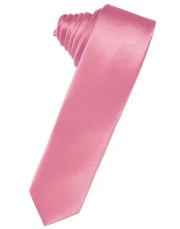 Mandarin Luxury Satin Skinny Necktie