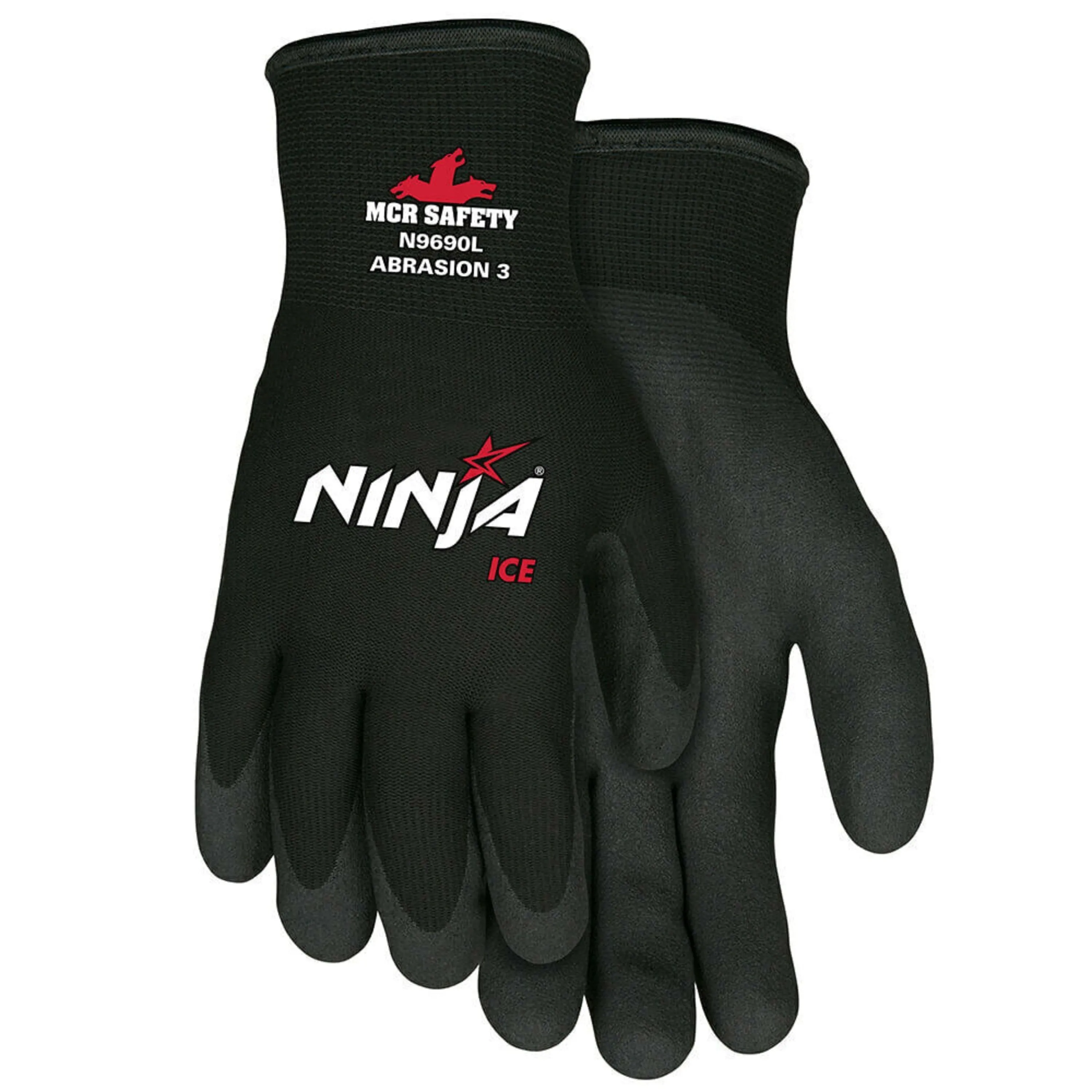 MCR Safety, Memphis Glove Ninja Ice Insulated Winter Work Gloves, N9690, 1 Pair