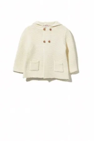 Milky Cream Knit Jacket (000-1)