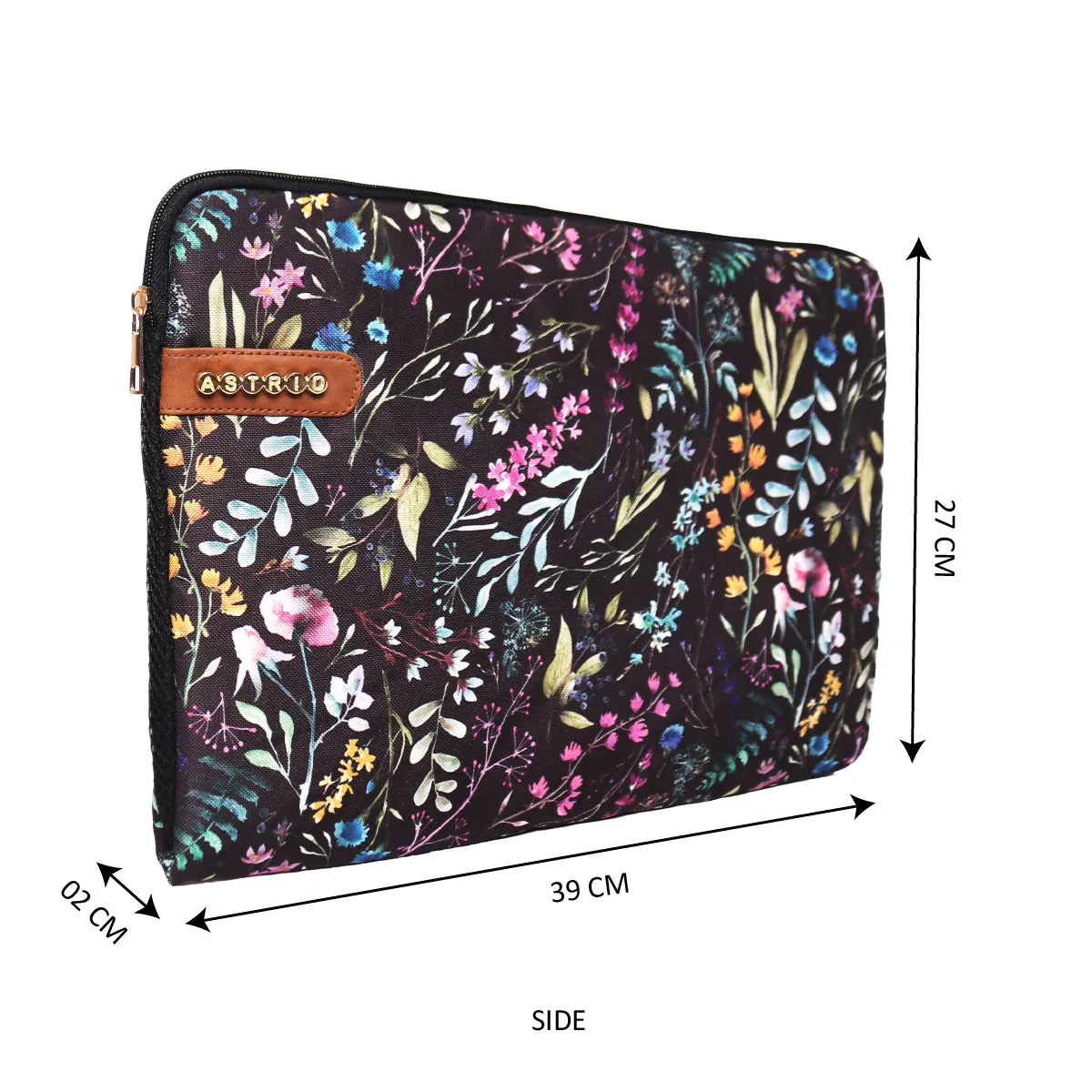 Multi Color Flower Pattren Sleeve Laptop Bag