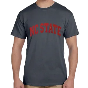 NC State Wolfpack Charcoal Arch T-shirt