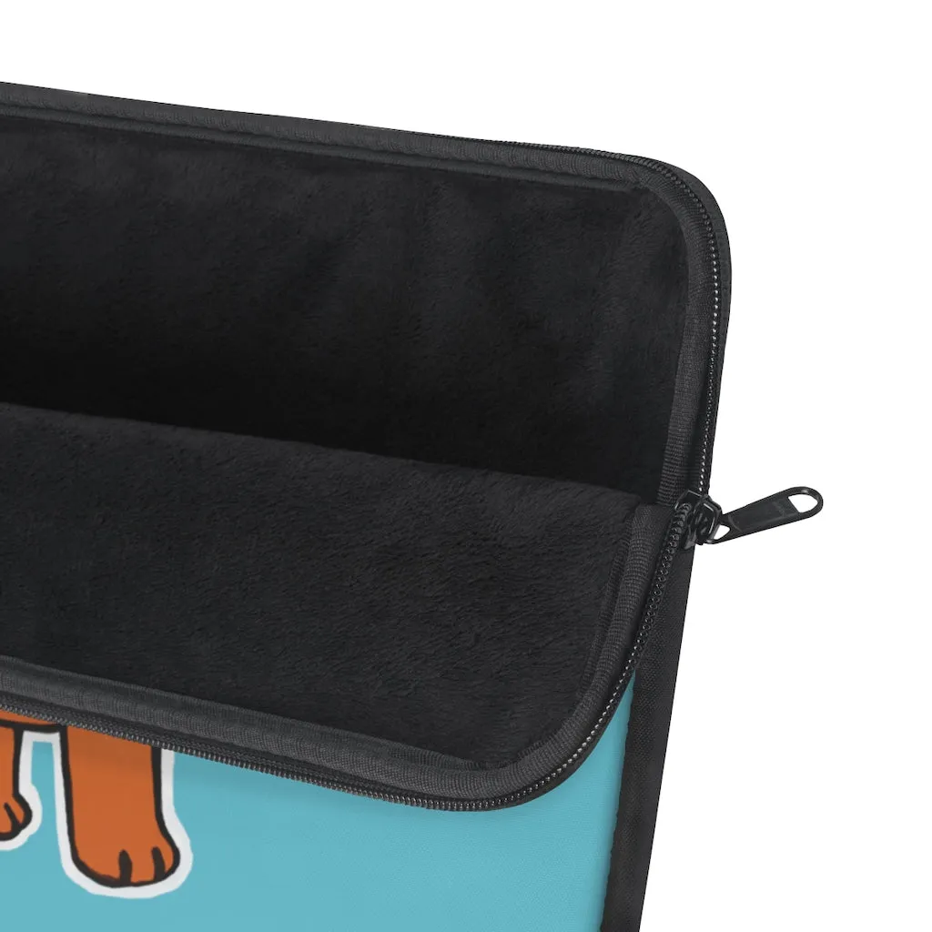 Orange Kitty Laptop Sleeve