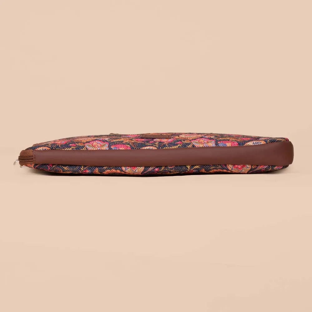 Paisley Print L-Zippered Laptop Sleeve