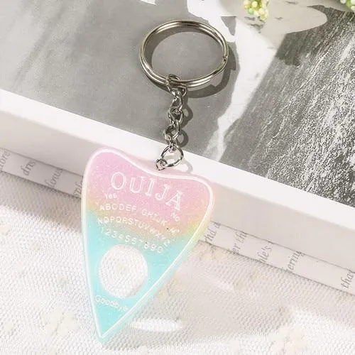 Pastel Ouija Keychain