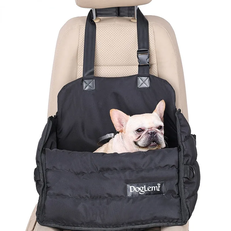 PawPacker Pet Carriers for French Bulldogs Car Seat Bag with Multifunction Design