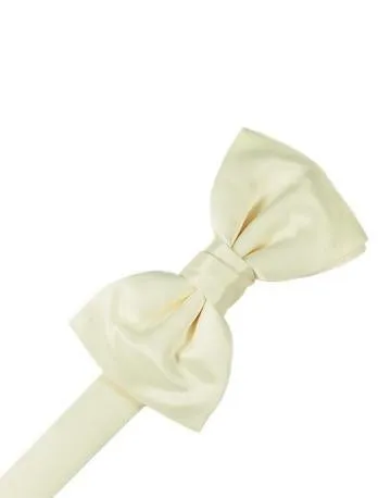 Peach Luxury Satin Bow Ties