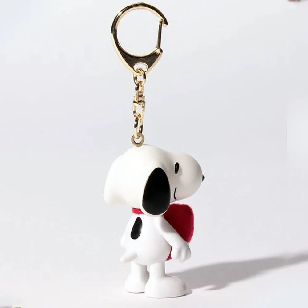 Peanuts Snoopy Costume Keychain: Heart