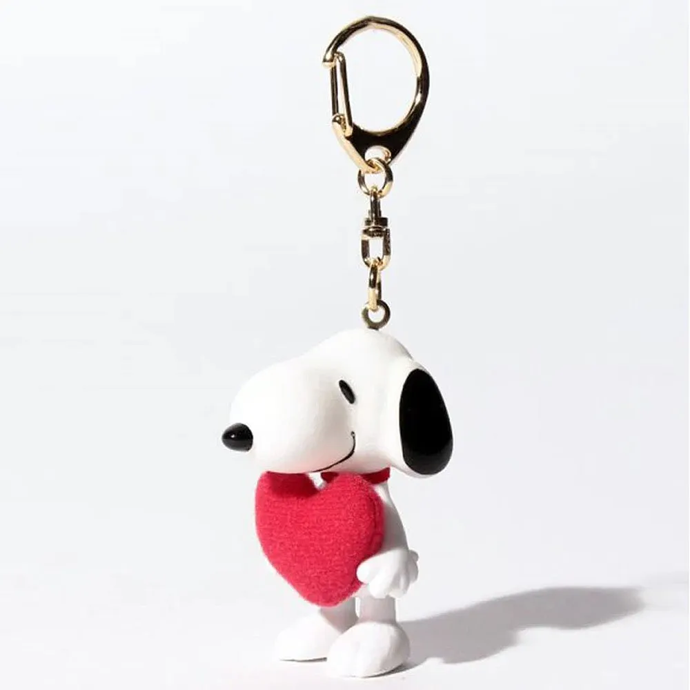 Peanuts Snoopy Costume Keychain: Heart