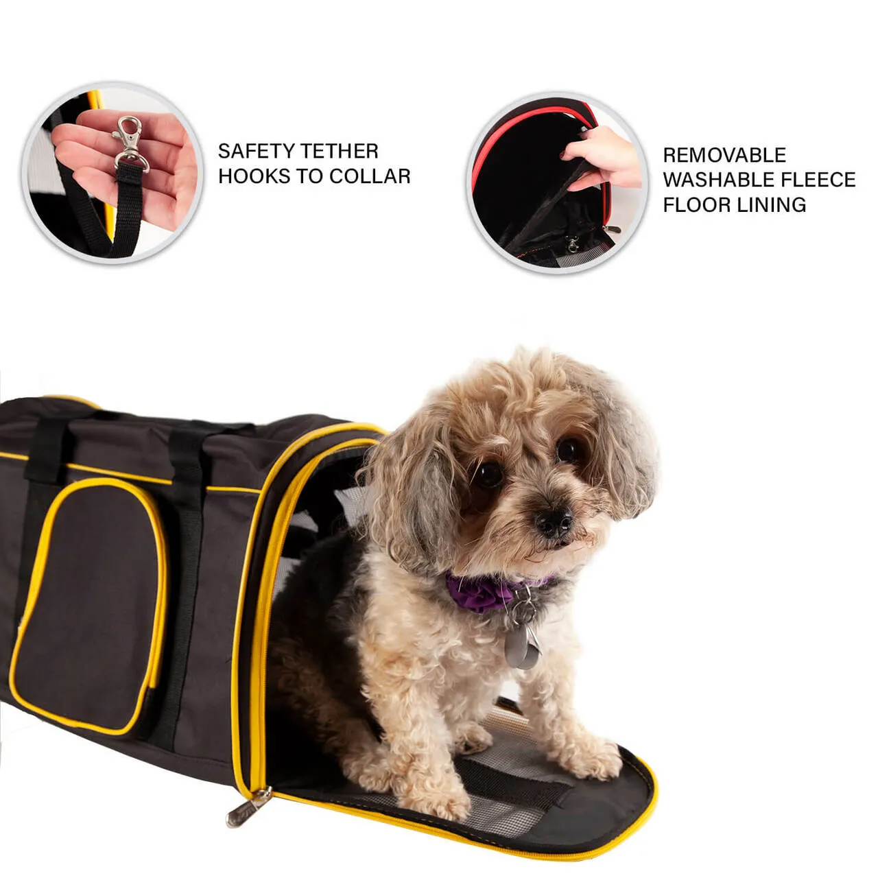 Pittsburgh Steelers 16" Premium Pet Carrier