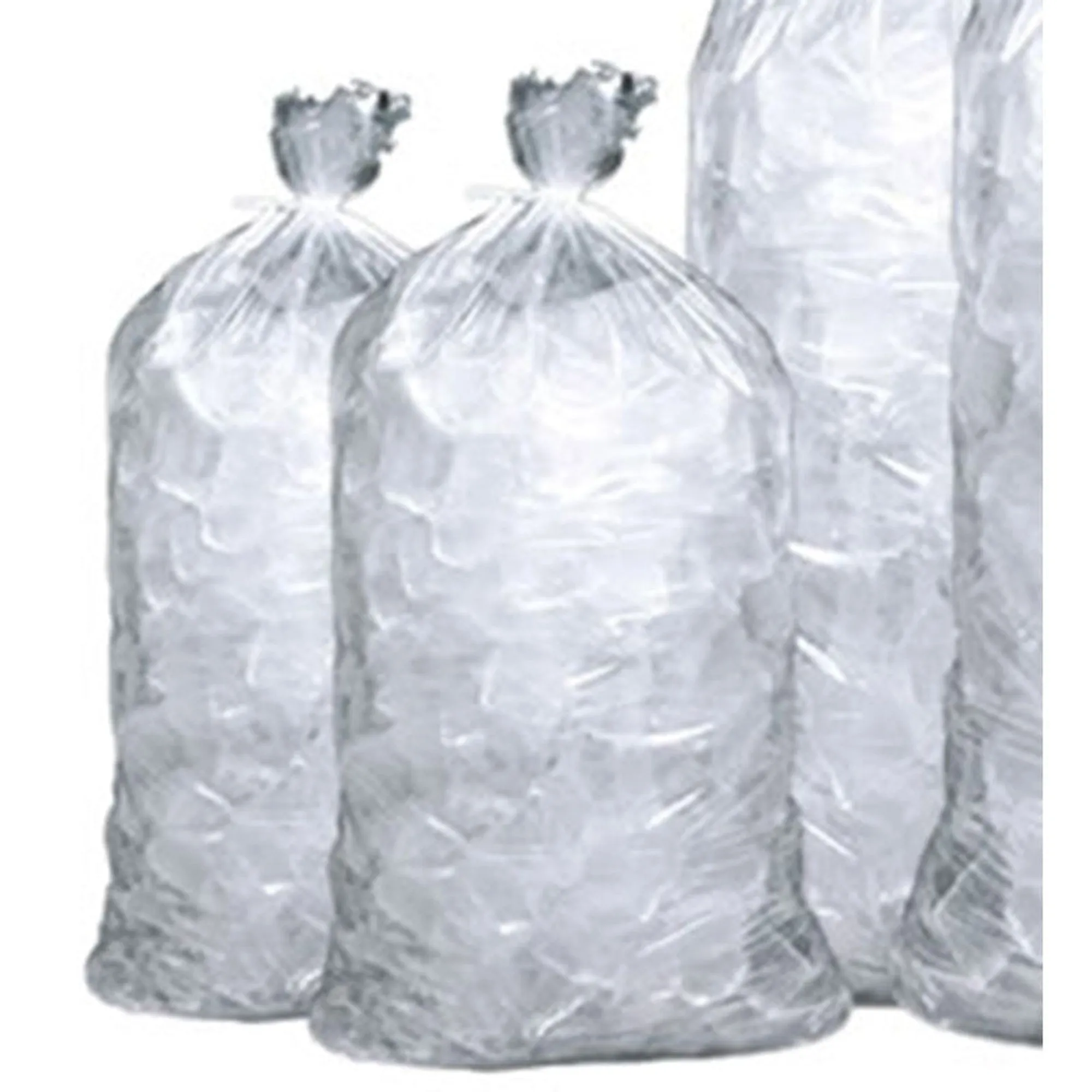 Plastic Ice Block Bags 360x800mm 100microns 10kg 100pack