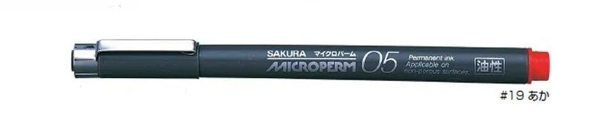 (Pre-Order) SAKURA EOK05 Oil-based Permanent Ink 0.5mm MicronPerm Fine Pen