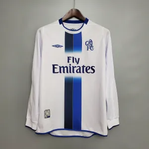 Retro long-sleeved 03/05 Chelsea away S-XXL