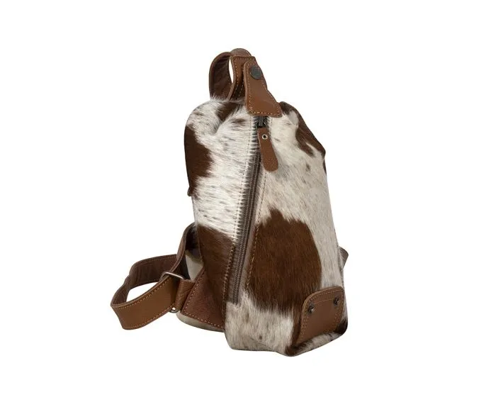 Robnette Ranch Fanny Pack Bag in Caramel & White