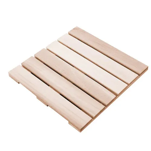 Scandia Duck-Board Flooring for Saunas (4 PCS)