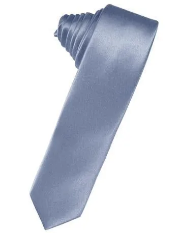 Scarlet Luxury Satin Skinny Necktie
