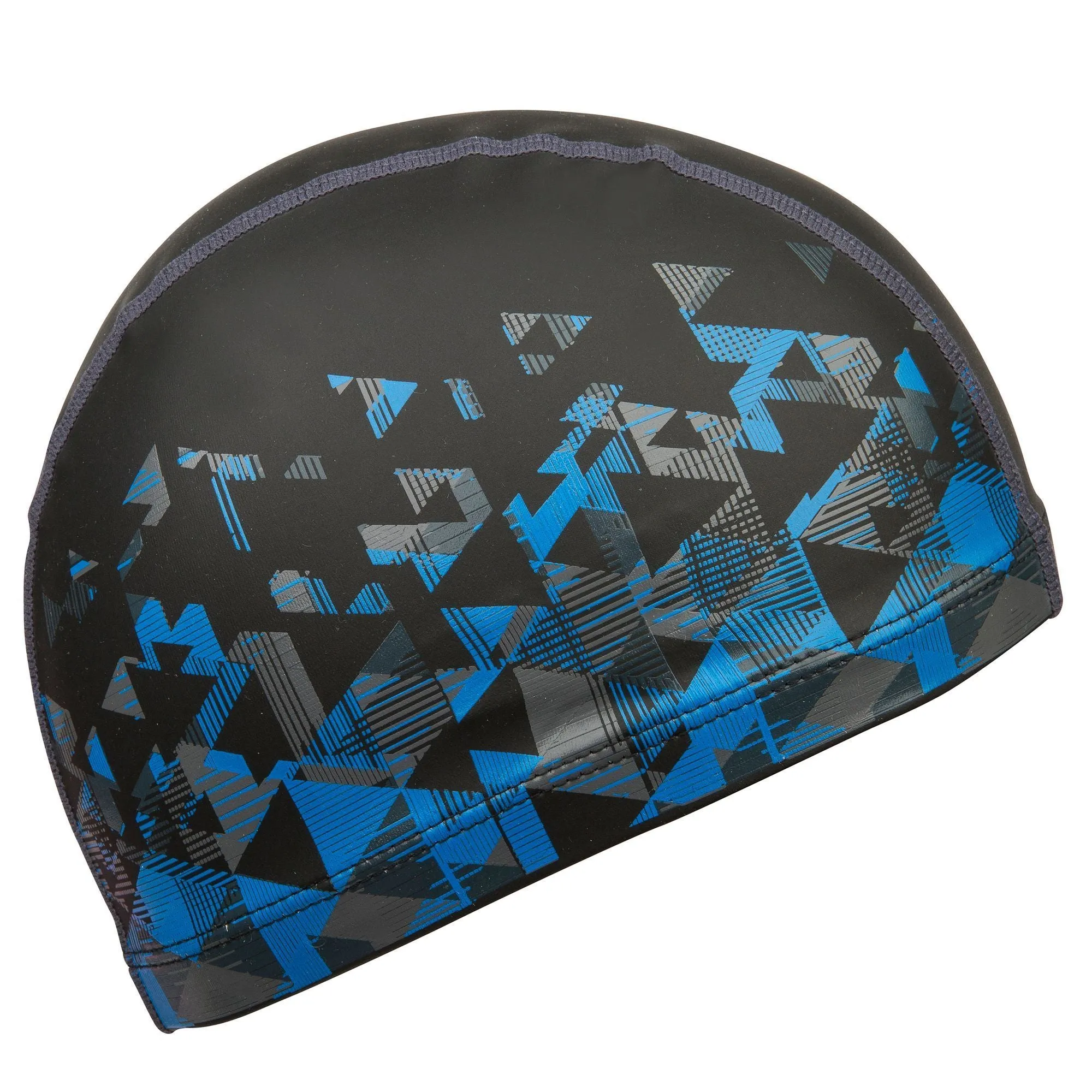 Silicone Print Mesh Swim Cap