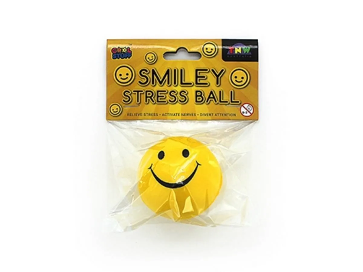 SMILEY STRESS BALL IN BAG