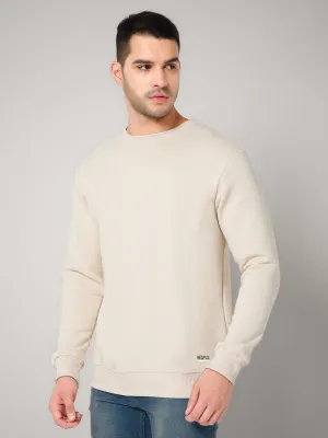 Solid Ivory Sweatshirt