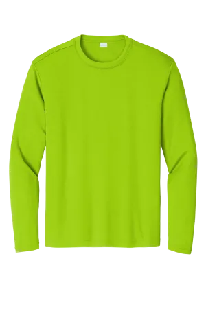 Sport-Tek® Long Sleeve PosiCharge® Competitor™ Tee - Lime Shock