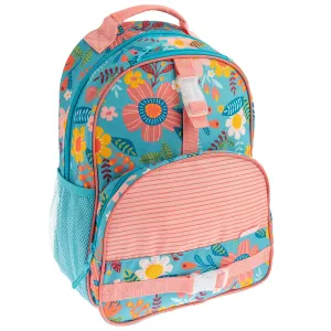 Stephen Joseph All Over Print Backpack, Turquoise Floral