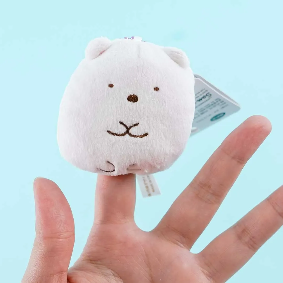 Sumikko Gurashi Finger Puppet Plushie Charm - Shirokuma