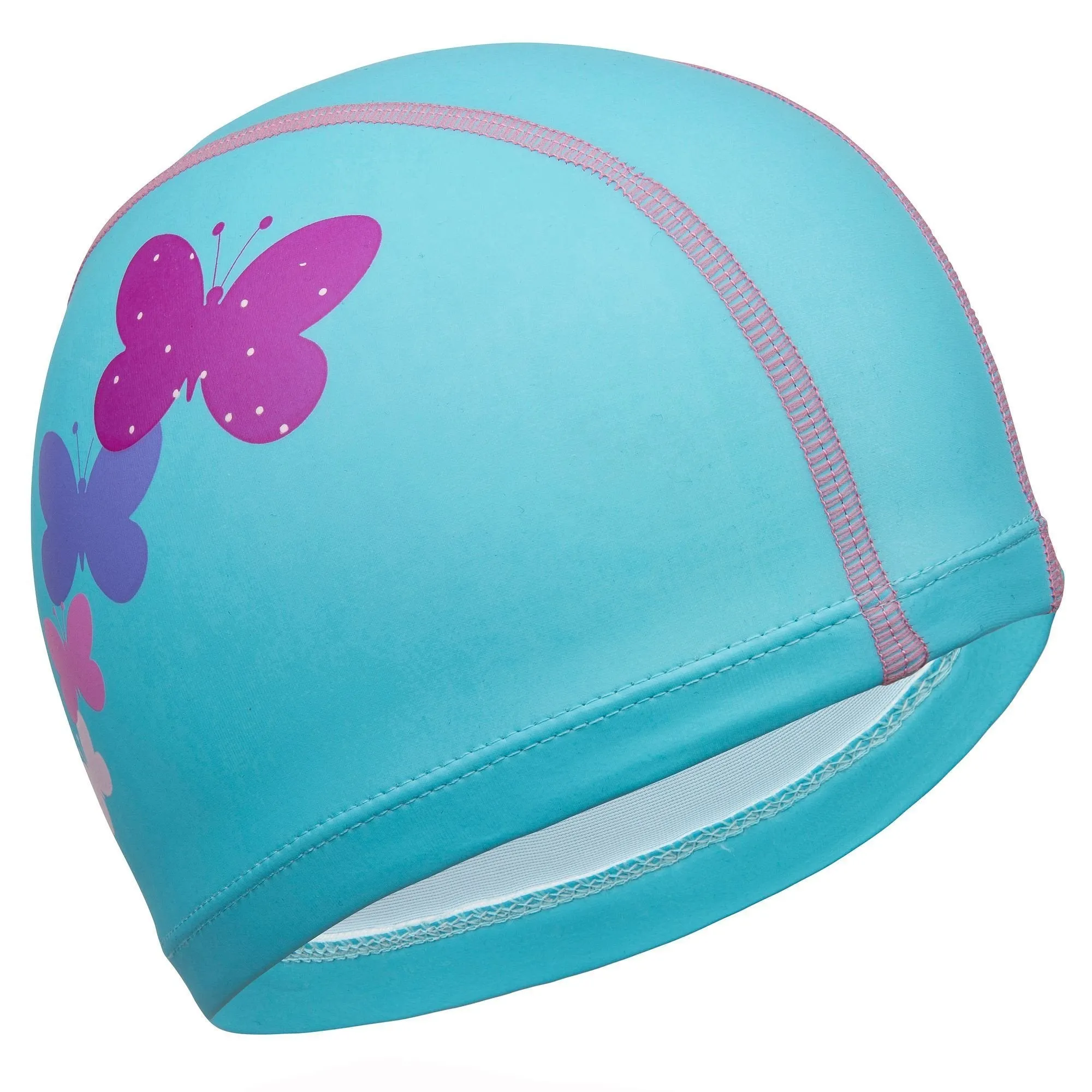 Swim Cap Plain Silicone Coated Mesh