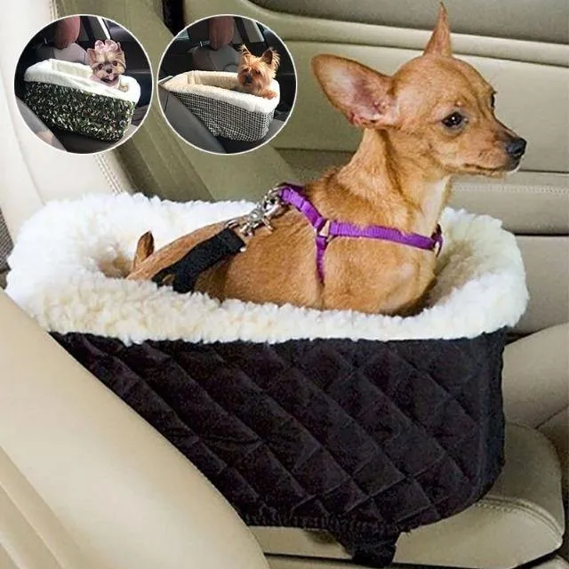 Universal Vehicle Armrest Box Pet Carrier Seat Non-Slip