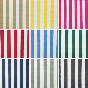 Wide Stripes Water Resistant Fabric