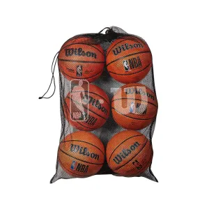 Wilson NBA 6 basketball Mesh Bag