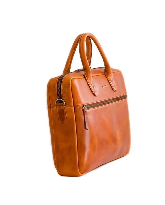 Zemp Milky Way 15″ Laptop Bag | Chestnut